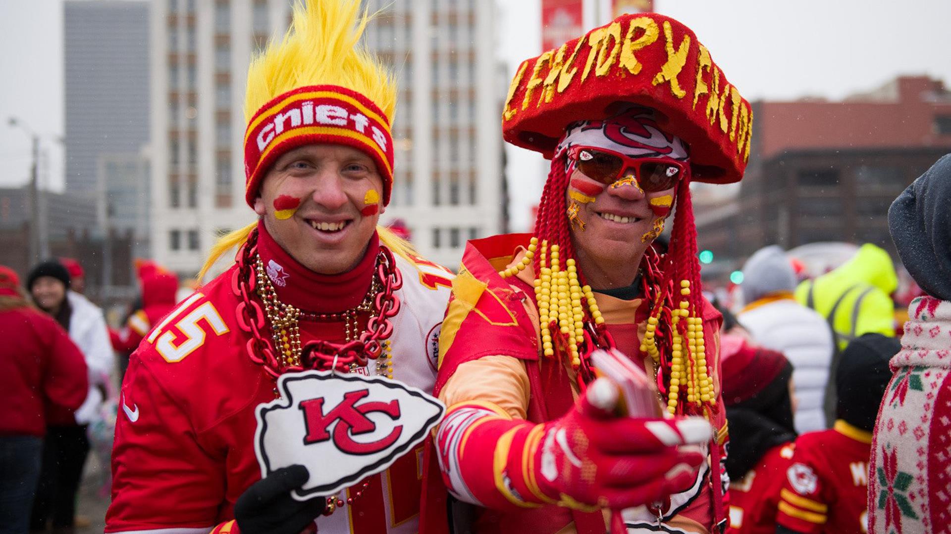 Follow the Chiefs Super Bowl parade through Kansas City : NPR