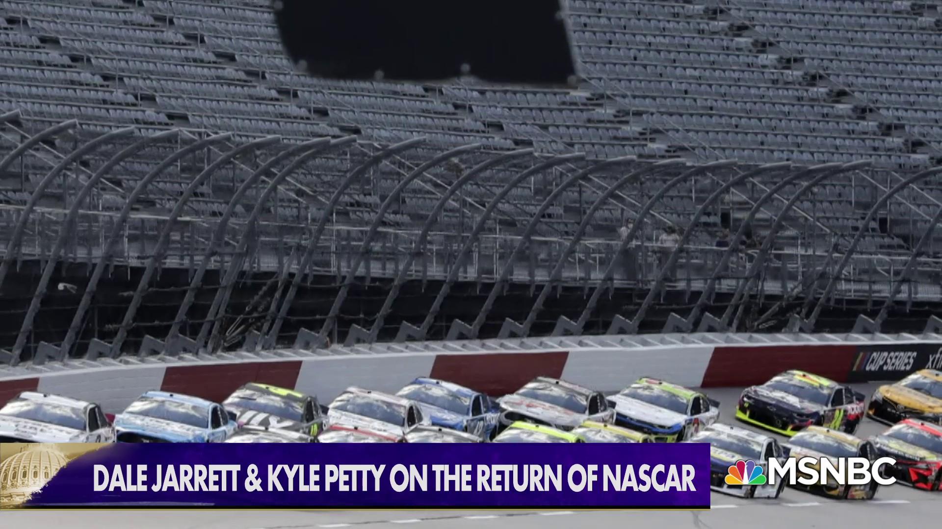 NASCAR returns with roar of the engines, but no roar of the crowd