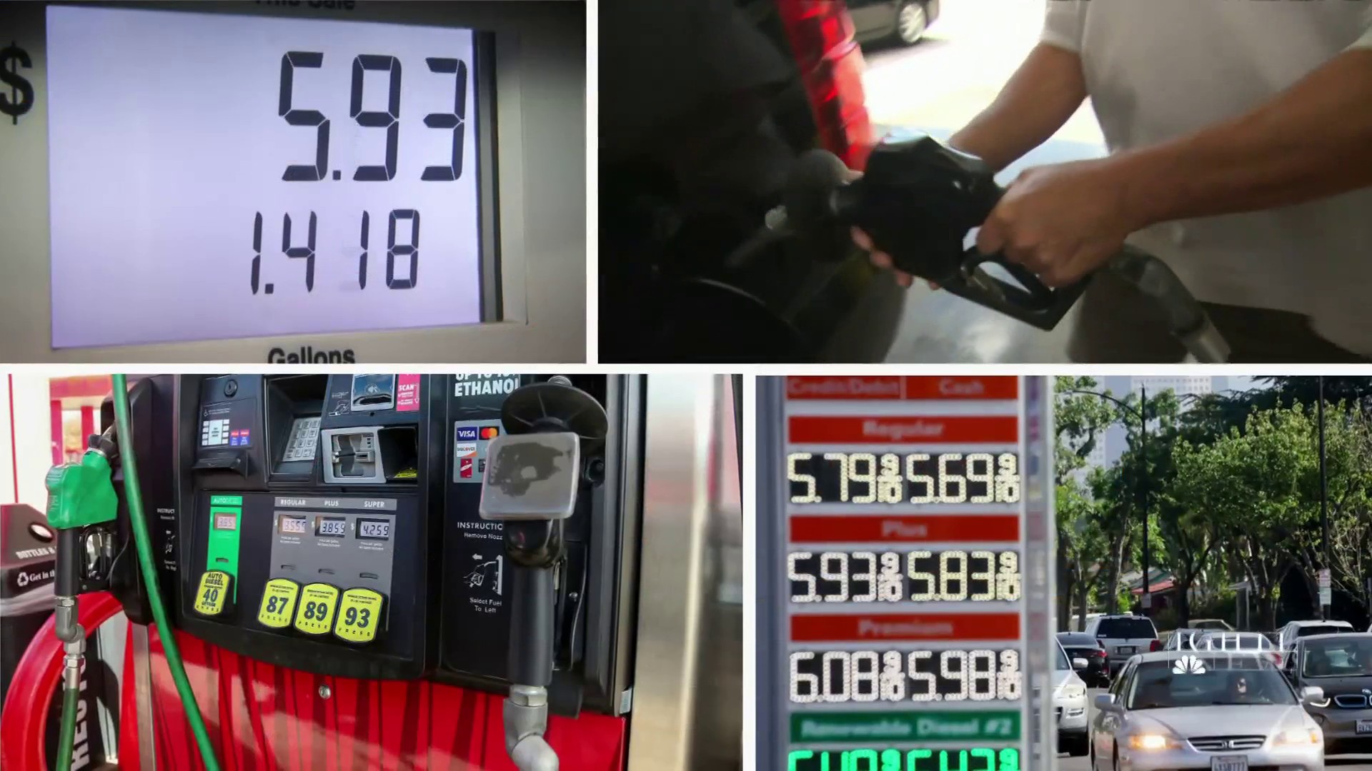 handboeien Regelmatig Buurt Gas and diesel prices hit all-time highs