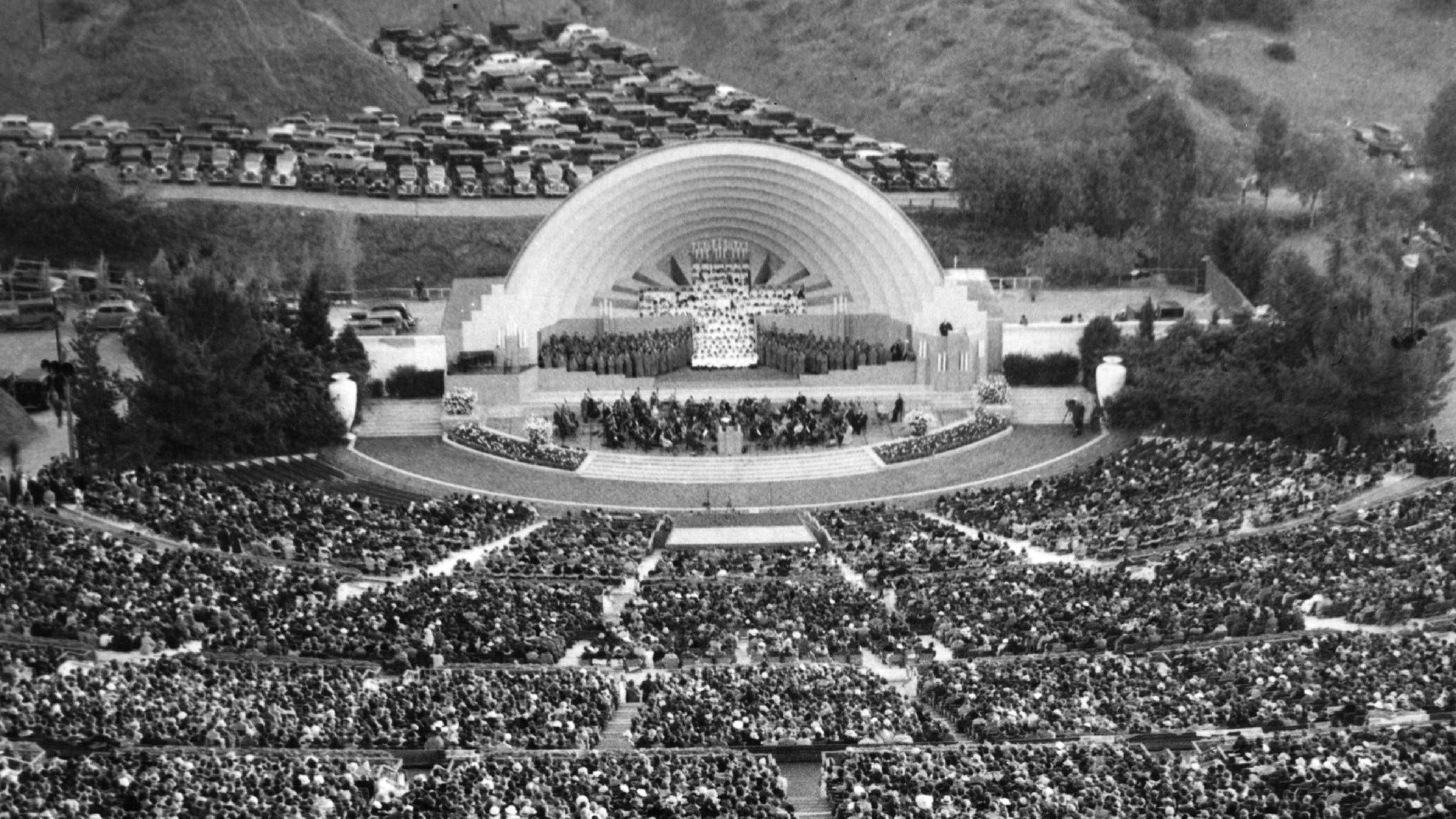 Really Tranquility rendering Celebrating the 100th anniversary of the Hollywood Bowl