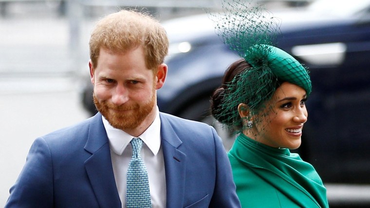 Harry and Meghan bid farewell on last day as British royals - NBC News