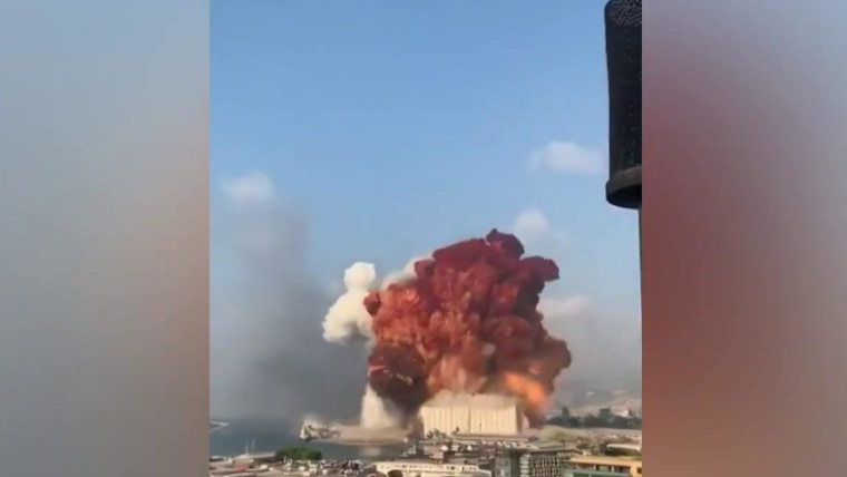 Massive warehouse explosion rocks Beirut, causing thousands of ...