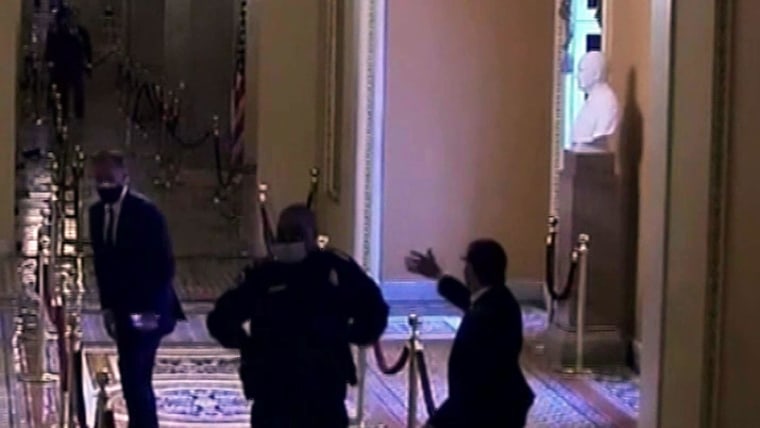 Capitol officer saved Sen. Mitt Romney from the mob